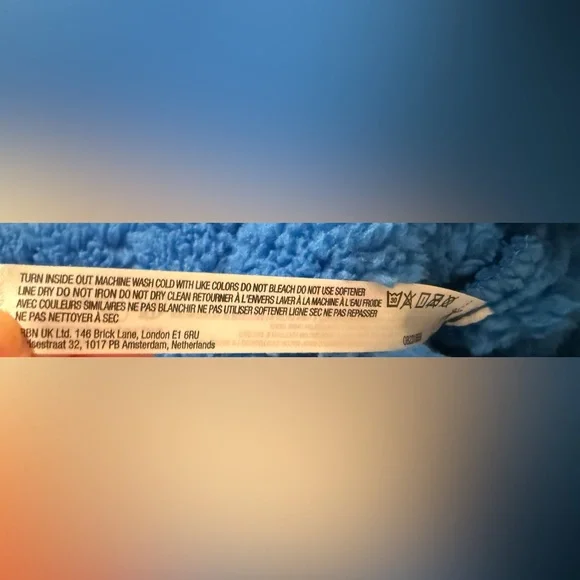 NWT Free People FP Movement Scout it Out Fleece Vest Light Cobalt Sporty Medium - Picture 7 of 10